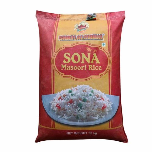 Shrilalmahal Sona Masoori Rice, Packaging Type: Bag, Packaging Size: 25 kg
