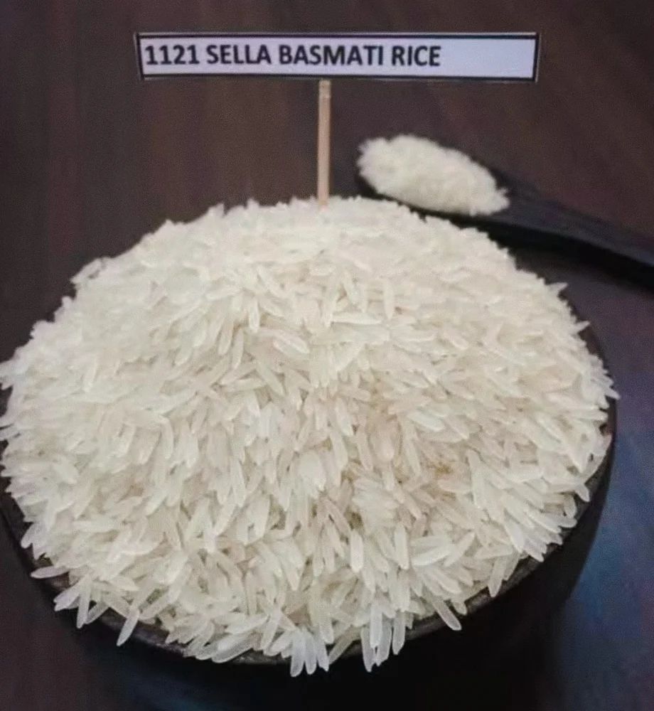 1121 White Creamy Sella Basmati Rice Long Grain Premium Export Quality