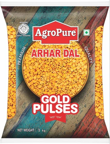 AgroPure Arhar Dal /Toor Dal -1 kg pack