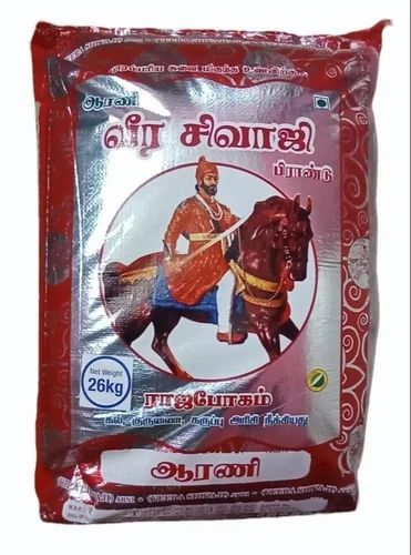 26Kg Veera Sivaji Brand Rajabogam Rice, Packaging Type: PP Bag