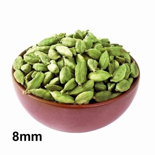 8mm Organic Green Cardamom