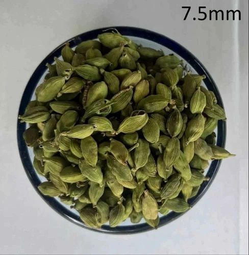 7.5Mm Organic Green Cardamom, Whole Pods