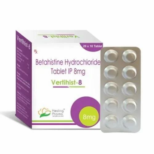 Vertihist Betahistine 8 mg Tablets