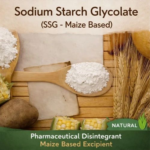 Sodium Starch Glycolate (SSG - Maize Based)
