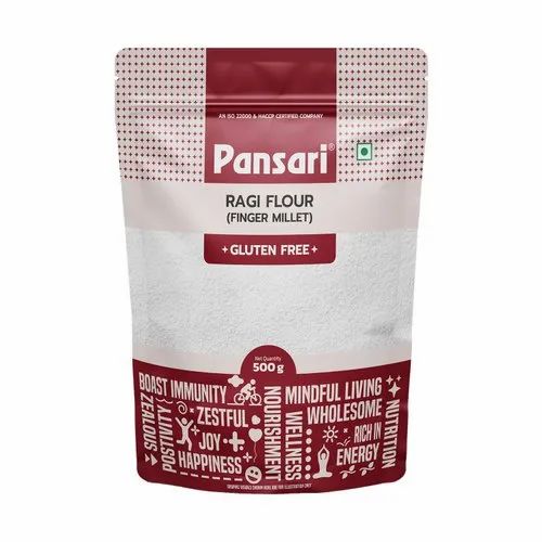 Indian 500 Gram Pansari Ragi Flour, Packaging Type: Packet
