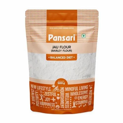 Pansari Indian Jau Flour Atta, 500 Gm, Packaging Type: Zipper Pouch