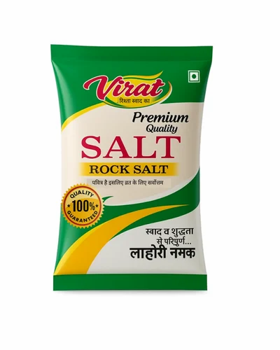 Virat Premium Pink Rock Salt, Powder