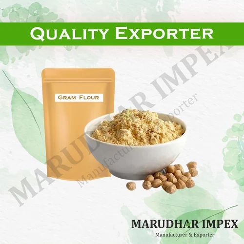 Pure Gram Flour (Fine, 1 kg)