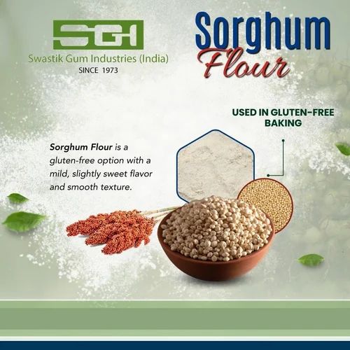 Gluten-Free Sorghum Flour Jowar Atta, 25 Kg