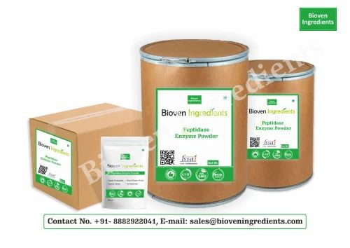 Bioven Ingredients Peptidase Enzyme Powder, Food Grade