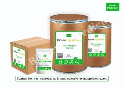 Bioven Ingredients Chymotrypsin Enzyme, Packaging Type: Drum Packing, Powder