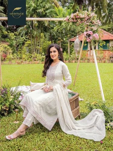 Casual Wear FLAIR KURTI BOTTOM DUPATTA