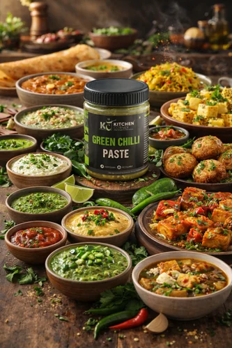 KC 500gm Green Chilli Paste
