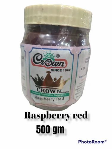RASPBEERY RED 500 GM, Packaging Type: PLASTIC JAR