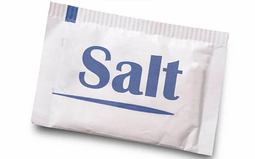 White Salt Sachets