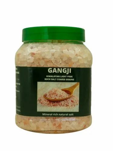 Himalayan Organic Sendha Namak Natural 1kg Light Pink Crystals Rock Salt