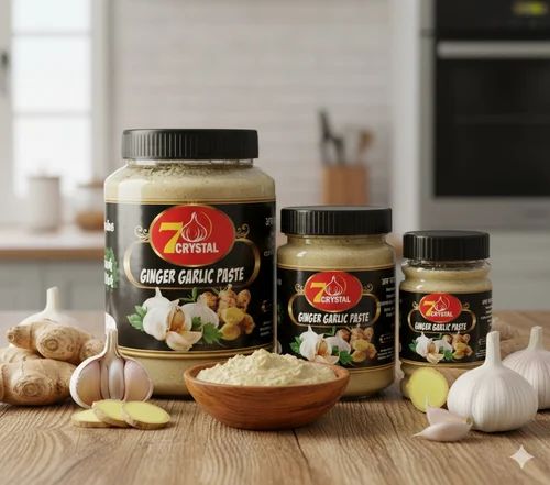 500g Natural Preservatives Ginger Garlic Paste