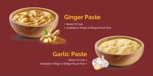 Ready To Eat Food Garlic Paste, Packaging Type: Packet, Packaging Size: 1 Kg