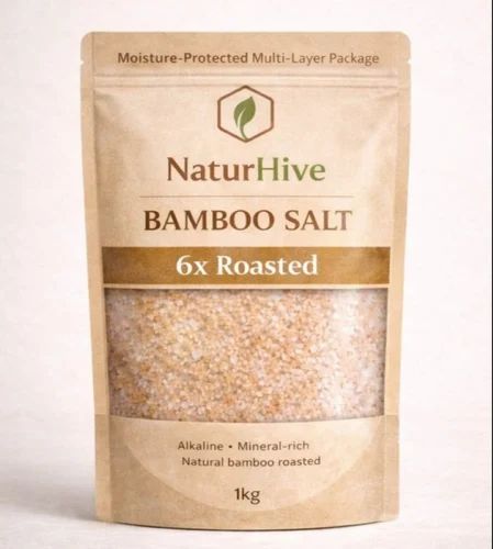 1 Kg NaturHive 6x Roasted Bamboo Salt