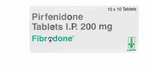 Fibrodone Pirfenidone Tablet, 200 mg