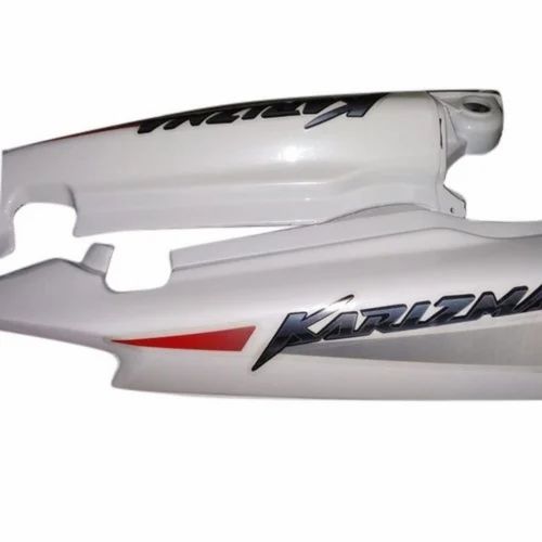 White Karizma ZMR Side Visor, For Motorcycles
