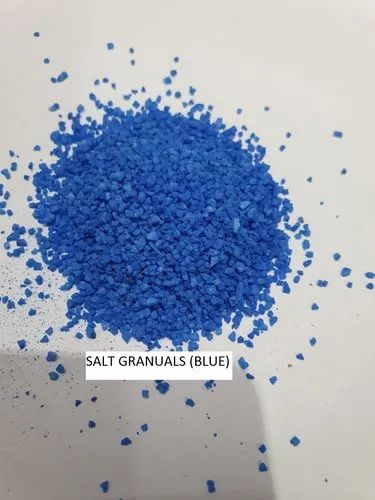 Blue Detergent Salt Colored Granules