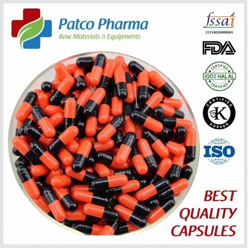 Empty Hard Gelatin Capsules, Size 1