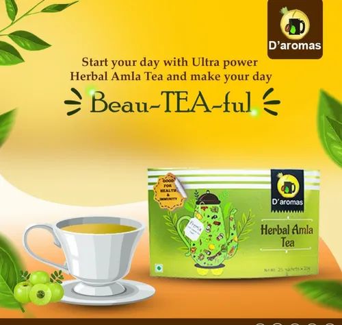 D'aromas Premix Detox Green Tea, Packaging Size: 1 Box