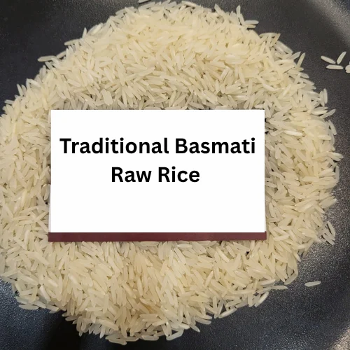 White Traditional Basmati Raw Rice, Loose