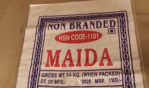 Indian Maida Flour Wheat Flour, 44/50 kg, Packaging Type: Pp