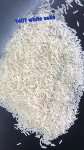 1401 White Sella Basmati Rice, Average Grain Length (Agl): 7.70 mm, Loose