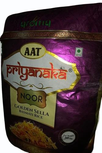 30 Kg AAT Priyanka Noor Golden Sella Basmati Rice