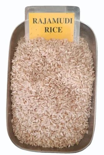 Light Brown Rajamudi Unpolished Rice, Loose, Packaging Size: 30Kg