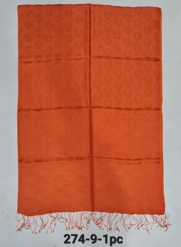 Casual Wear Silk Kattan Self jacaurd Stoles