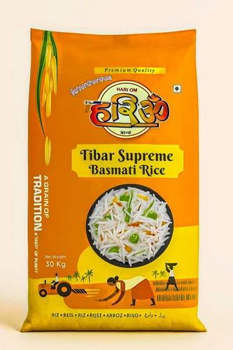 30kg Hari Om Tibar Supreme Basmati Rice