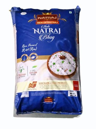 Creamy White Natraj Bhog Sorted Basmati Rice, PP Bag