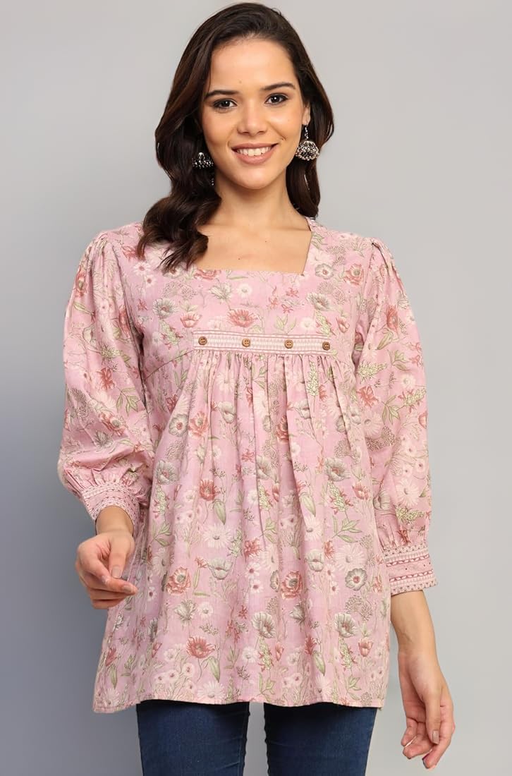 Cotton Tunic Top for Women
