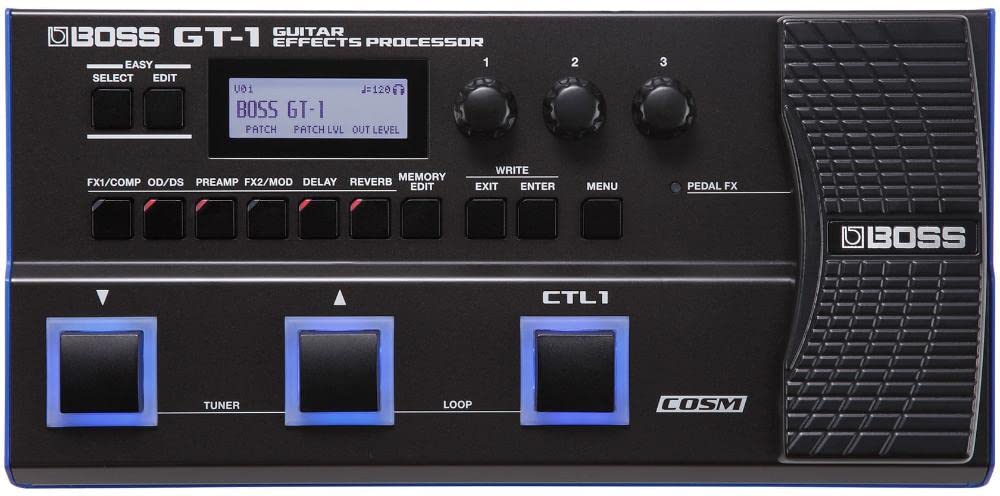 BOSS GT-1 GUITAR EFFECTS PROCESSOR