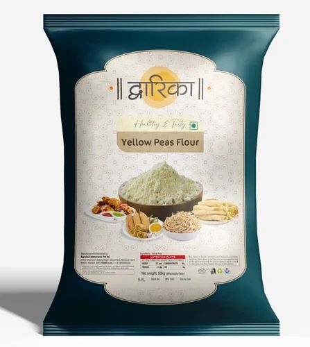 Dwarka Yellow Peas flour, Packaging Size: 50 Kg