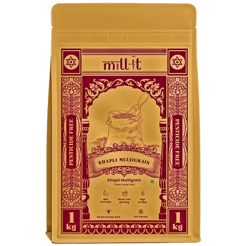 High Fibre Khapli Multigrain Atta, 50 kg, Number of Grains: 7 Grains