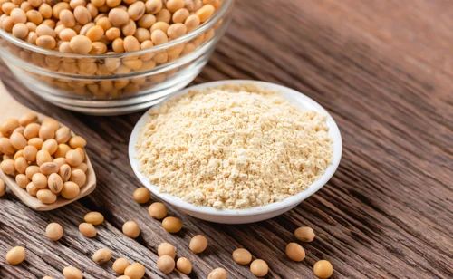 Prabhata Soyabean Flour, Untoasted, Defatted