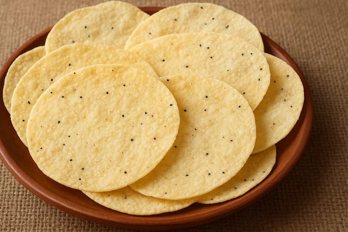 Suji Papad