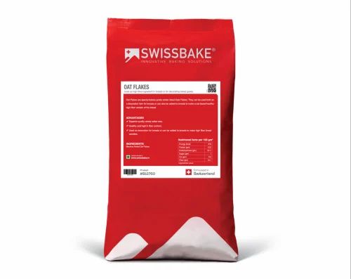 White Swissbake Oats Flakes