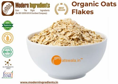 Organic Oats Flakes, Packaging Size: 30kg