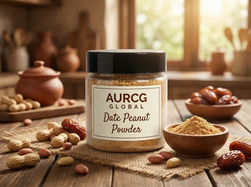Roasted Dates peanut powder, Defatted