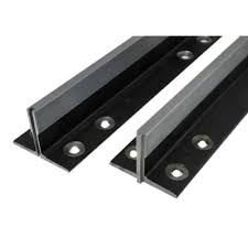 Polished Metal Elevator Guide Rails