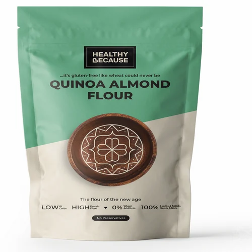 Healthy Because Quinoa Almond Flour - No Wheat