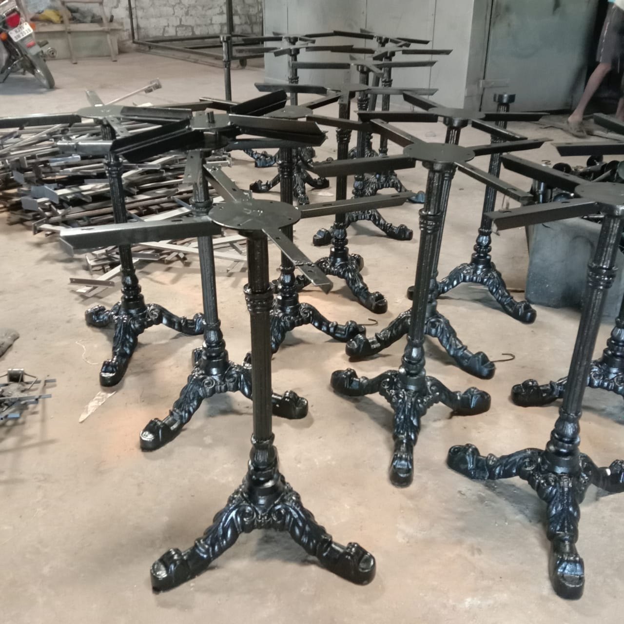Iron Table Base