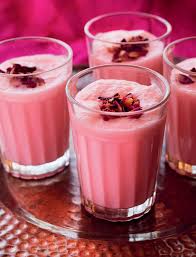 Rose lassi