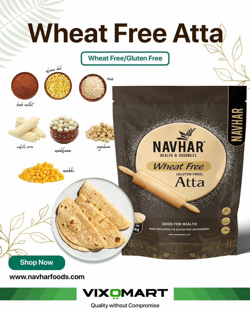 Premium Wheat Free Atta